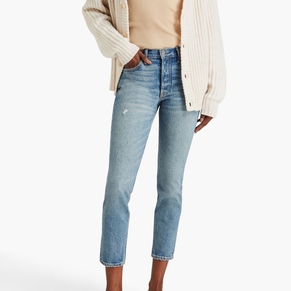 GRLFRND Come Back Around Uper High-Waisted Karolina Jeans 28 - Picture 1 of 9